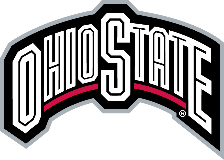 Ohio State Buckeyes 2003-2012 Wordmark Logo iron on paper